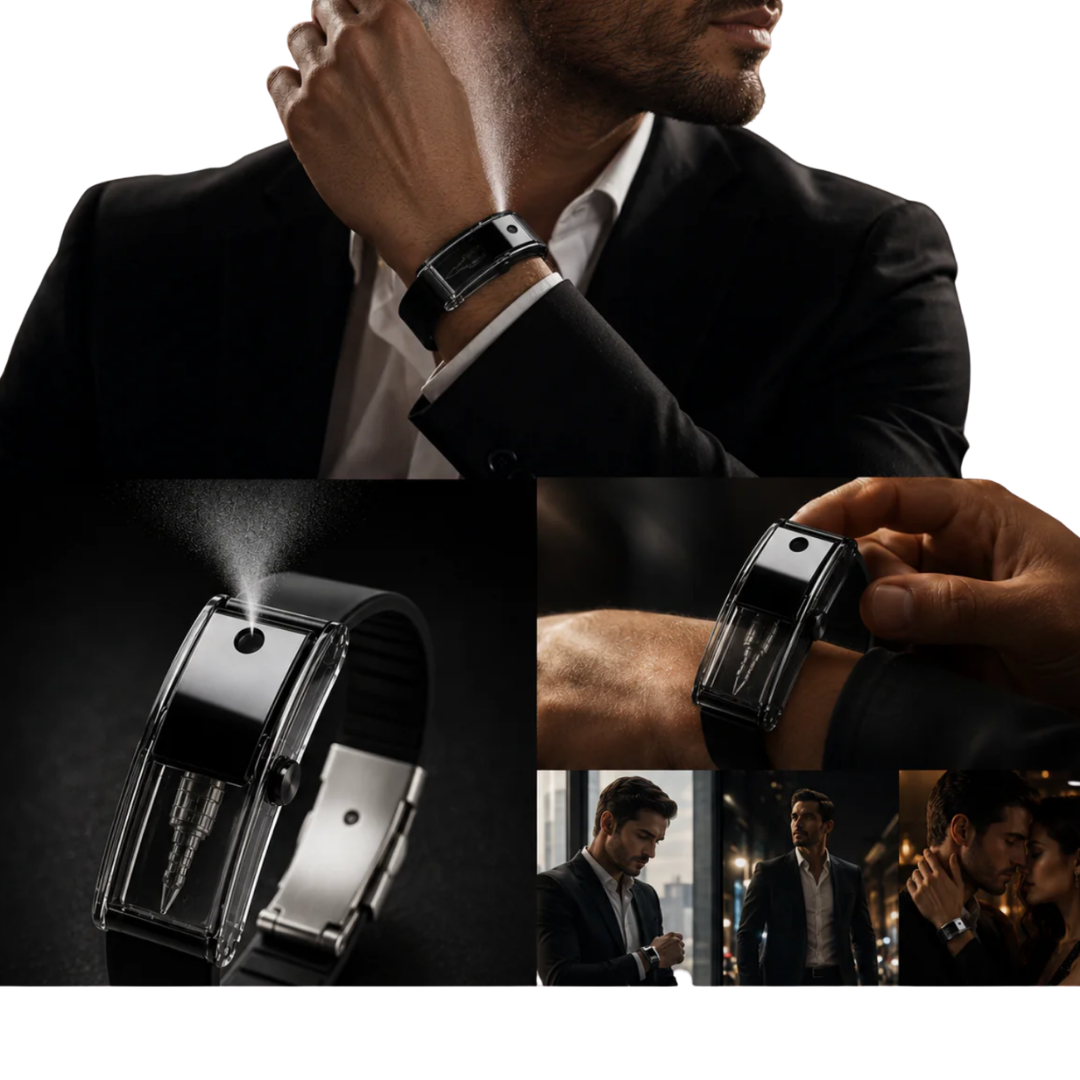 Orvyqo MistBand – Refillable Fragrance Bracelet